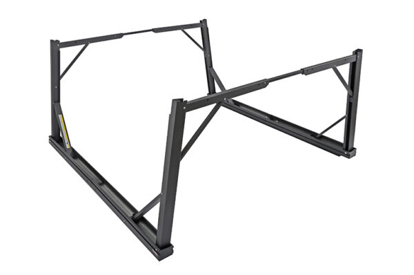 Dee Zee Invis-A-Rack Aluminum Ladder Rack, 500 lb Capacity, 31 inch