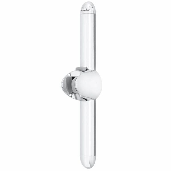 Oxygenics Shower Slide Bar, 16-Inch, Silver Aluminum