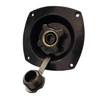 SHURflo Fresh Water Inlet with Regulator, 65 PSI, Black