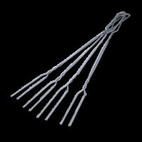 Coghlan's Campfire Roasting Fork Set, 20 inches, Nickel-Plated, Set of 4
