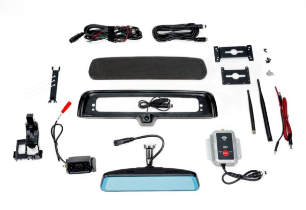 BrandMotion Transparent Trailer Camera, 1080p, 9-11/16 Inch Monitor