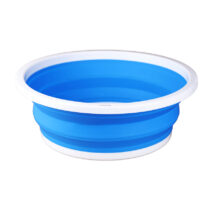 Coghlan's 9-Litre Collapsible Camp Sink, Round, White and Blue