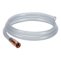 Performance Tool Manual Siphon Hose, 6 Feet, 3.5 GPM, PVC