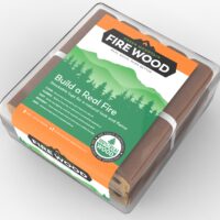 Green Mountain Compressed Firewood Logs, Set of 8