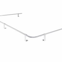 Surco Products Roof Rack, 60 x 90–94 inch Adjustable, 1-Bar, Aluminum, Silver