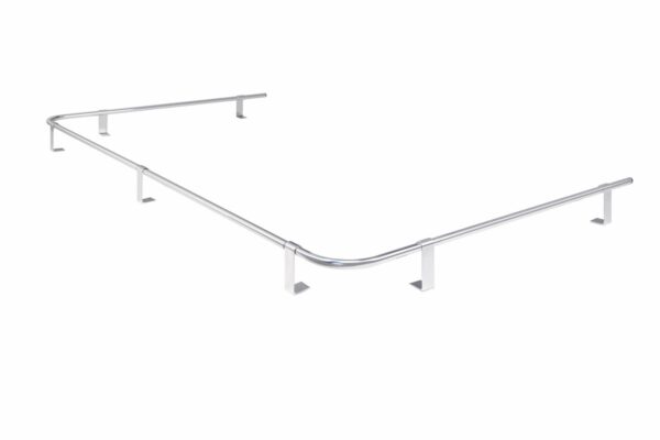 Surco Products Roof Rack, 60 x 90–94 inch Adjustable, 1-Bar, Aluminum, Silver