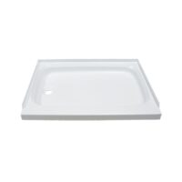 Lippert Rectangular Shower Pan, 24 x 36 Inch, White