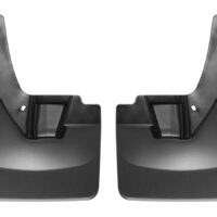 WeatherTech Mud Flap, Contoured Fender, Black Matte, Set of 2