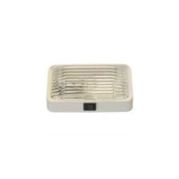 LaSalle Bristol Porch Light with Switch, Clear/Amber, 12 Volt