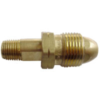 Marshall Excelsior Propane Adapter, POL Inlet, 1/4-Inch Male Thread Outlet