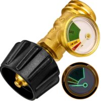 Flame King Propane Level Indicator with Glow-in-Dark Dial