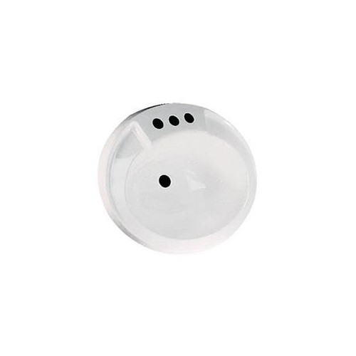 LaSalle Bristol Oval Flush-Mount Sink, 20 in. x 17 in., Parchment
