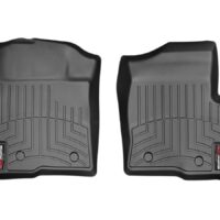 WeatherTech Floor Liner, Black, Molded-Fit, Set of 2