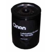 Cummins Onan Generator Oil Filter, 3 Inch, Bypass Valve, Green Label