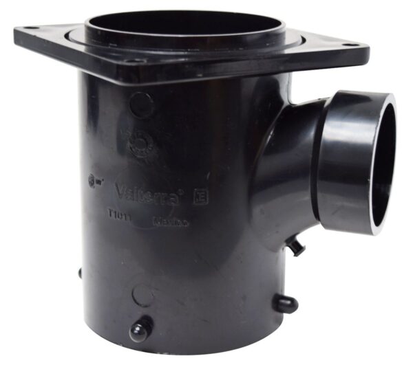 Valterra Sewer Tee Fitting 3 x 1-1/2 Inch, Black