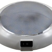 Peterson 30 LED Dome Interior Light, 5.5 Inch Diameter, White