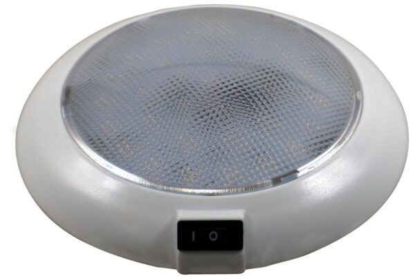 Peterson 30 LED Dome Interior Light, 5.5 Inch Diameter, White