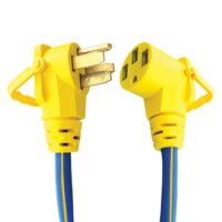 AP Products 15 Foot 50 Amp RV Power Cord, Blue