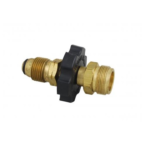 Marshall Excelsior Propane Adapter, Male POL to 1 Inch-20 Male Straight
