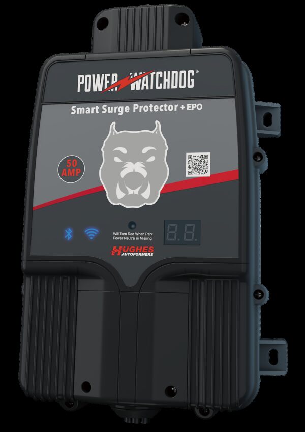 Hughes Power Watchdog 50A Hardwired RV Surge Protector, Bluetooth/WiFi