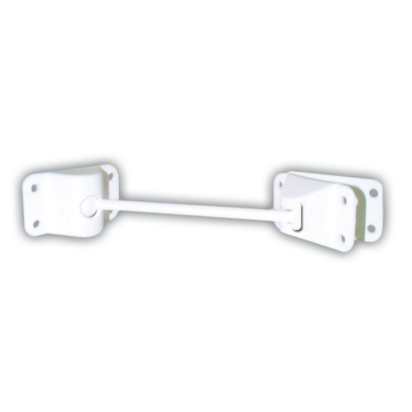 JR Products 10 Inch Ball-Style Door Catch, Polar White