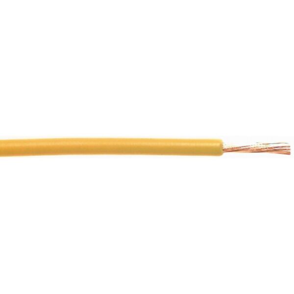 East Penn 14 Gauge Thermoplastic Primary Wire, Yellow, 1000 ft