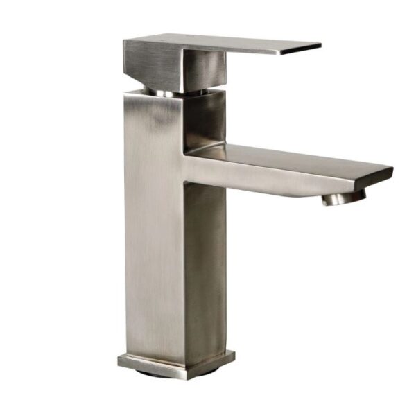 Lippert Flow Max Bathroom Faucet, Single Handle, Silver, 2.2 GPM