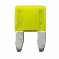 WirthCo 241207 20 Amp Yellow Blade ATM Fuse, Pack of 50