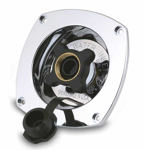 SHURflo Fresh Water Inlet Silver