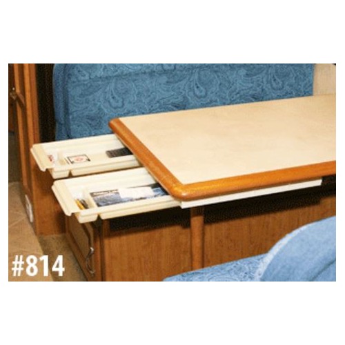 Smart Solutions Slide-Out Storage Drawer, 14 x 8 Inch, White
