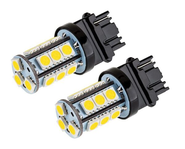 Valterra 3157 LED Tail Light Bulb, 20W 12V, Daylight White, Pack of 2