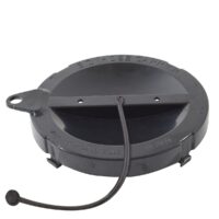 Valterra Adjustable Sewer Hose Carrier Cap, 3/8 Inch, Black