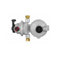 JR Products Two-Stage Propane Regulator, 262,500 BTU with Shut-Off Valve