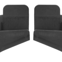 JR Products Drip Rail Gutter Spout Black
