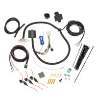 Tekonsha 7-Way Blade Vehicle-End Trailer Wiring Connector, Black