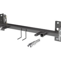 Blue Ox Vehicle Baseplate, Single-Lug, Removable-Tab, Black