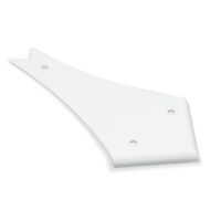 B&B Molders Slide-Out Corner Guard, Polar White