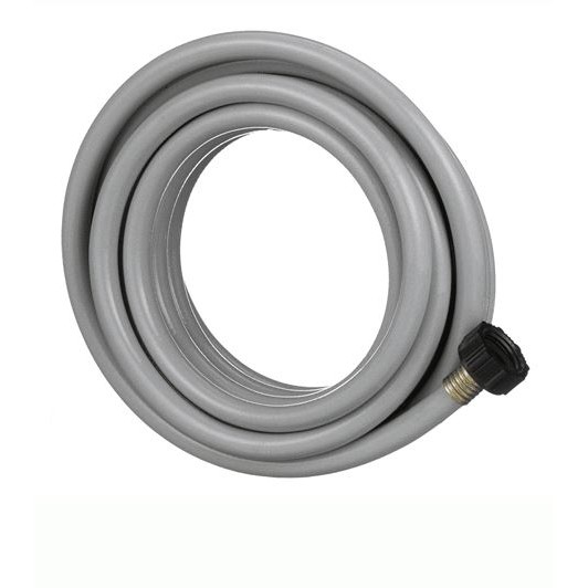 Valterra Waste Flush Hose 25 Feet, 1/2 Inch Diameter, Gray