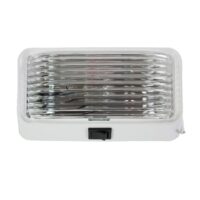 Arcon Porch Light with Rocker Switch, Rectangular, 5.75 x 3.5 Inch