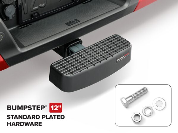 WeatherTech Bump Step Hitch Protector, 300-lb Capacity, Black