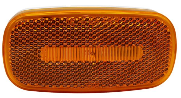 RV Designer Oblong LED Marker Light, Amber, 2 x 4.13 Inch