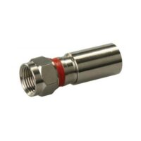 JR Products RG-6 Compression Fitting, Weatherproof, Set of 2