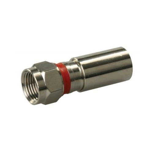 JR Products RG-6 Compression Fitting, Weatherproof, Set of 2