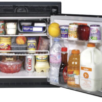 Norcold 2.7 Cubic Feet RV Refrigerator with Freezer, Black