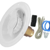 Valterra Fresh Water Inlet White