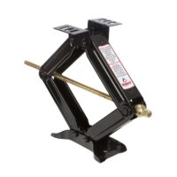 Husky Towing Scissor Leveling Jack Set of 2, 5,000 lb Capacity, 20" Maximum Lift
