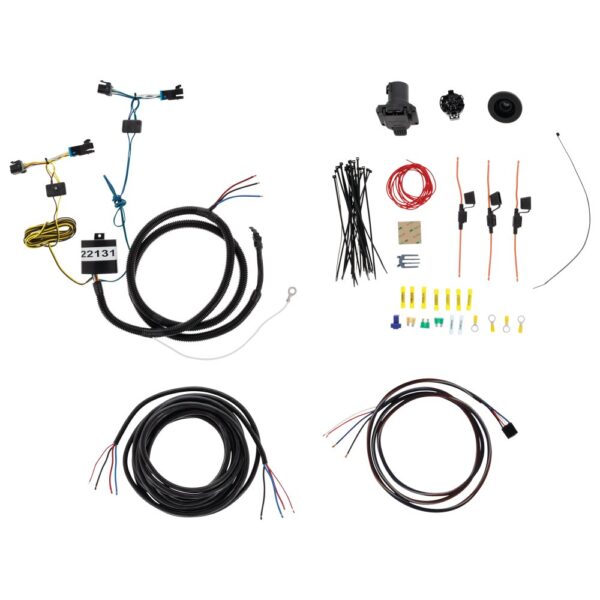 Tekonsha 7-Way Vehicle-End Trailer Wiring Connector, Black