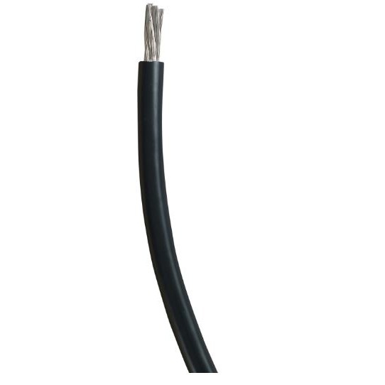 East Penn Tinned Copper Primary Wire, 6 Gauge, Black, 100 Feet