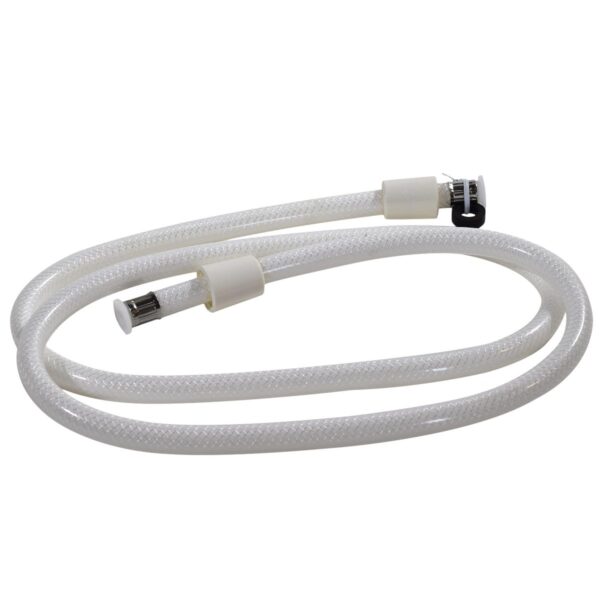 Phoenix Products Shower Head Hose, 60 Inch, White, Vinyl