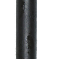 AP Products Threaded Shoulder Bolt, 7/16-20, Hex, Black Phosphate